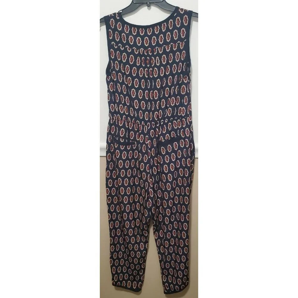 ANTHROPOLOGIE LILKA Samedi Geometric Crop Romper Jumper NWT - Picture 5 of 8